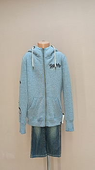 ХУДИ от SUPERDRY, размер 36, для мальчиков — секонд хенд ТВОЁ ВРЕМЯ